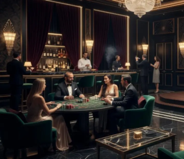 Wieczór tematyczny w stylu Monte Carlo w lounge Nocaristello
